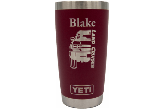 Custom YETI® 20oz Tumbler - Laser Engraved - etchme