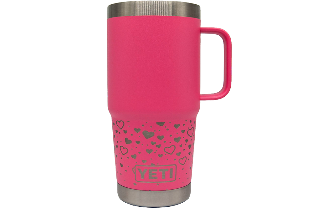 360° Laser Wrap - Love Heart Shower