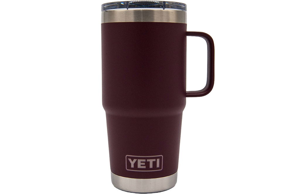 Custom YETI® 20oz Travel Mug - Laser Engraved