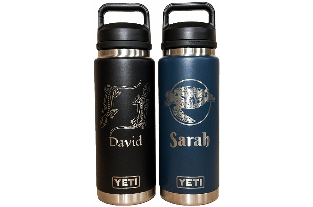 Custom YETI® 26oz Drink Bottle - Laser Engraved - etchme