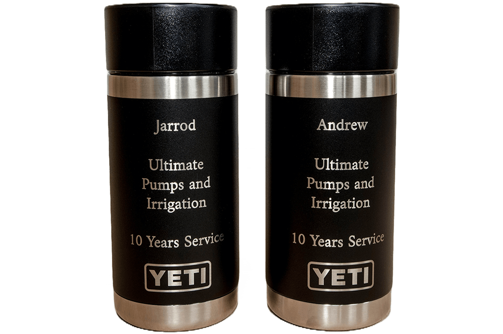 Custom YETI® 12oz Bottle with Hotshot Cap™ - Laser Engraved - etchme